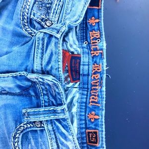 Rock Revival jeans. Size 25L. Asking 50 OBO. Thank you.